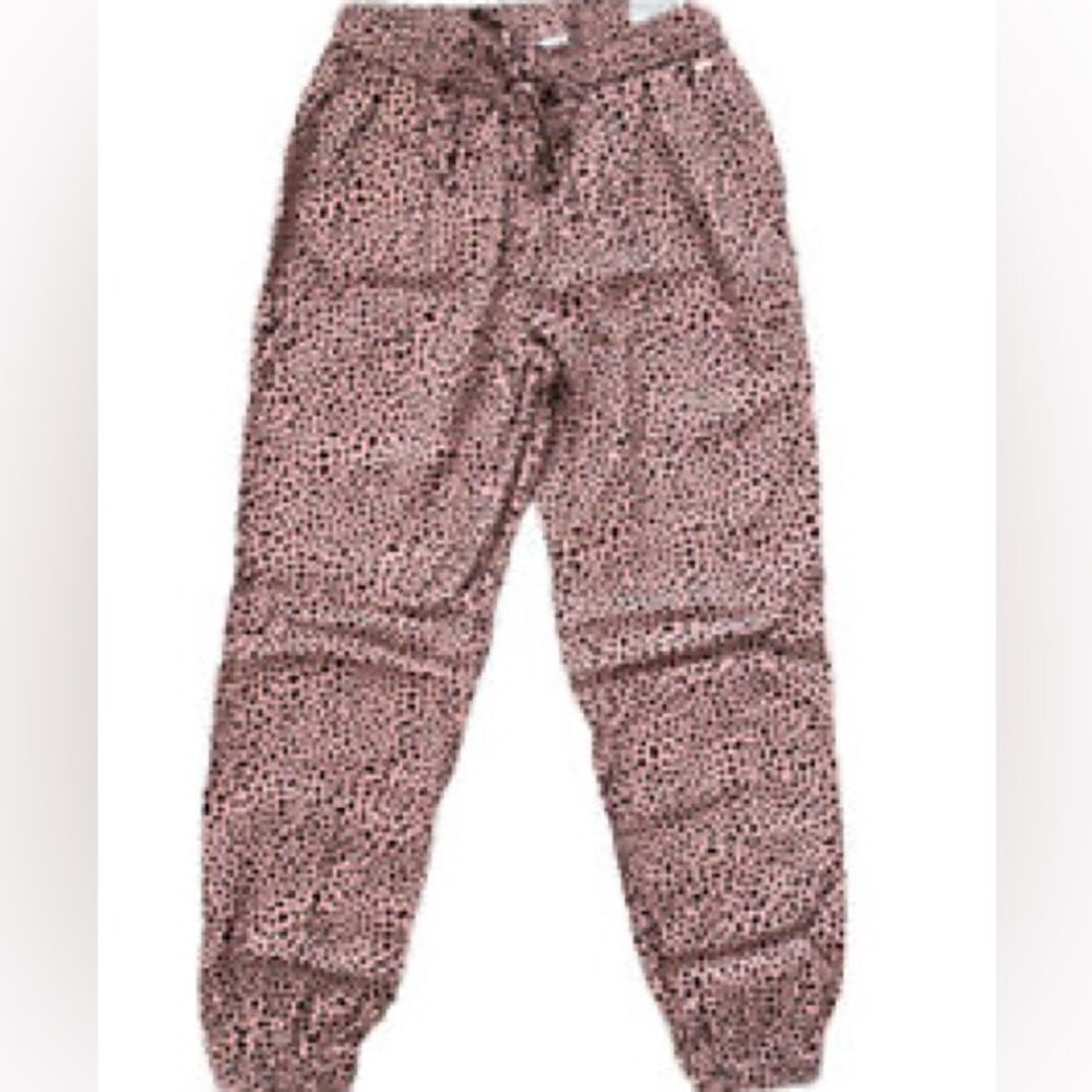 Victoria’s Secret Pink Supersoft Easy Jogger Pants Leopard Medium